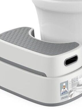 Toilet Stool Squat Adult, Bathroom Stool Heavy Duty, Anti Slip Toilet Step